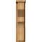 Ekena Millwork Monterey Rough Sawn Corbel w/Backplate, Western Red Cedar, 6"W x 10"D x 26"H COR06X10X26MON01RWR - alternate 3